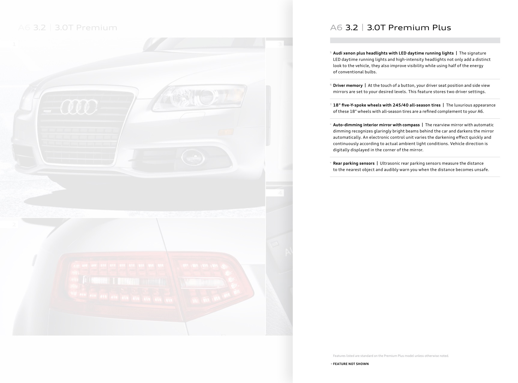 2011 Audi A6 Brochure Page 48